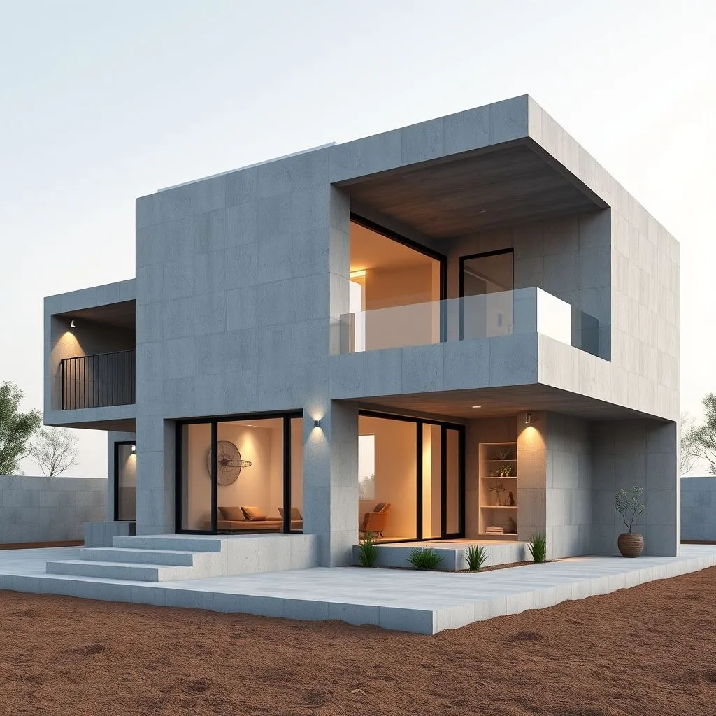 maison en kit en beton